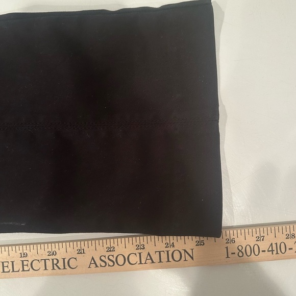 Level 99 Black Pants Zipper Accent Flare Leg Casual Stretchy Comfy Grunge Sz 27 - Picture 8 of 8